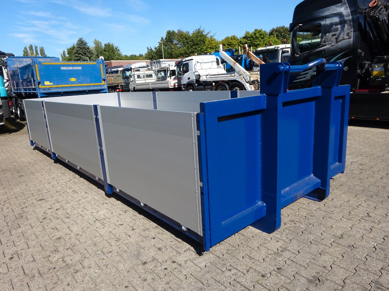 12 cbm Abrollcontainer Pritsche - 후크 리프트 트럭 : 사진 1 12 cbm Abrollcontainer Pritsche - 후크 리프트 트럭 : 사진 1