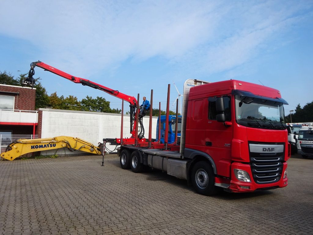DAF XF 510 + EPSILON M120Z Holzheckladekran +Greifer - 목재 트럭, 크레인 트럭 : 사진 2 DAF XF 510 + EPSILON M120Z Holzheckladekran +Greifer - 목재 트럭, 크레인 트럭 : 사진 2