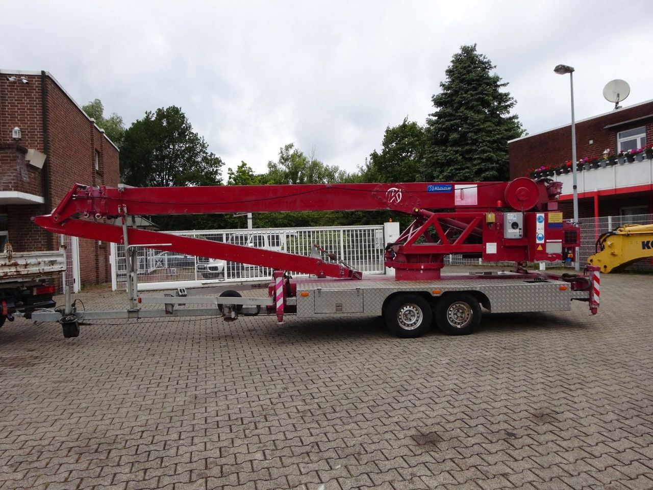 KLAAS-ALU-Kran K20/30 TS Anhänger 30 Meter - 트레일러 : 사진 1 KLAAS-ALU-Kran K20/30 TS Anhänger 30 Meter - 트레일러 : 사진 1