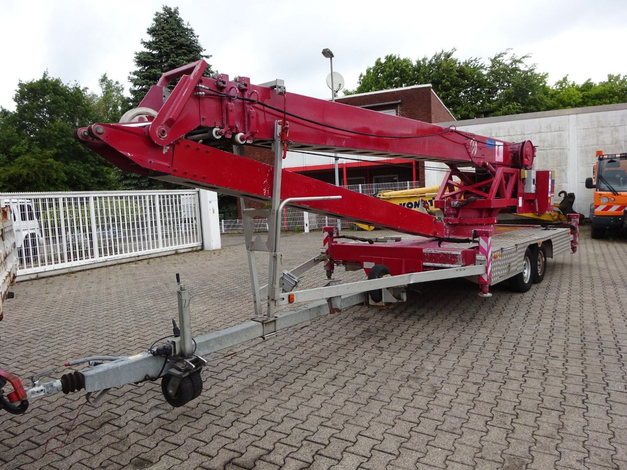 KLAAS-ALU-Kran K20/30 TS Anhänger 30 Meter - 트레일러 : 사진 2 KLAAS-ALU-Kran K20/30 TS Anhänger 30 Meter - 트레일러 : 사진 2