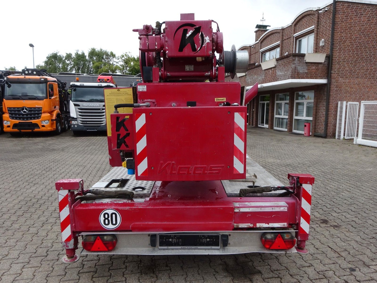 KLAAS-ALU-Kran K20/30 TS Anhänger 30 Meter - 트레일러 : 사진 4 KLAAS-ALU-Kran K20/30 TS Anhänger 30 Meter - 트레일러 : 사진 4