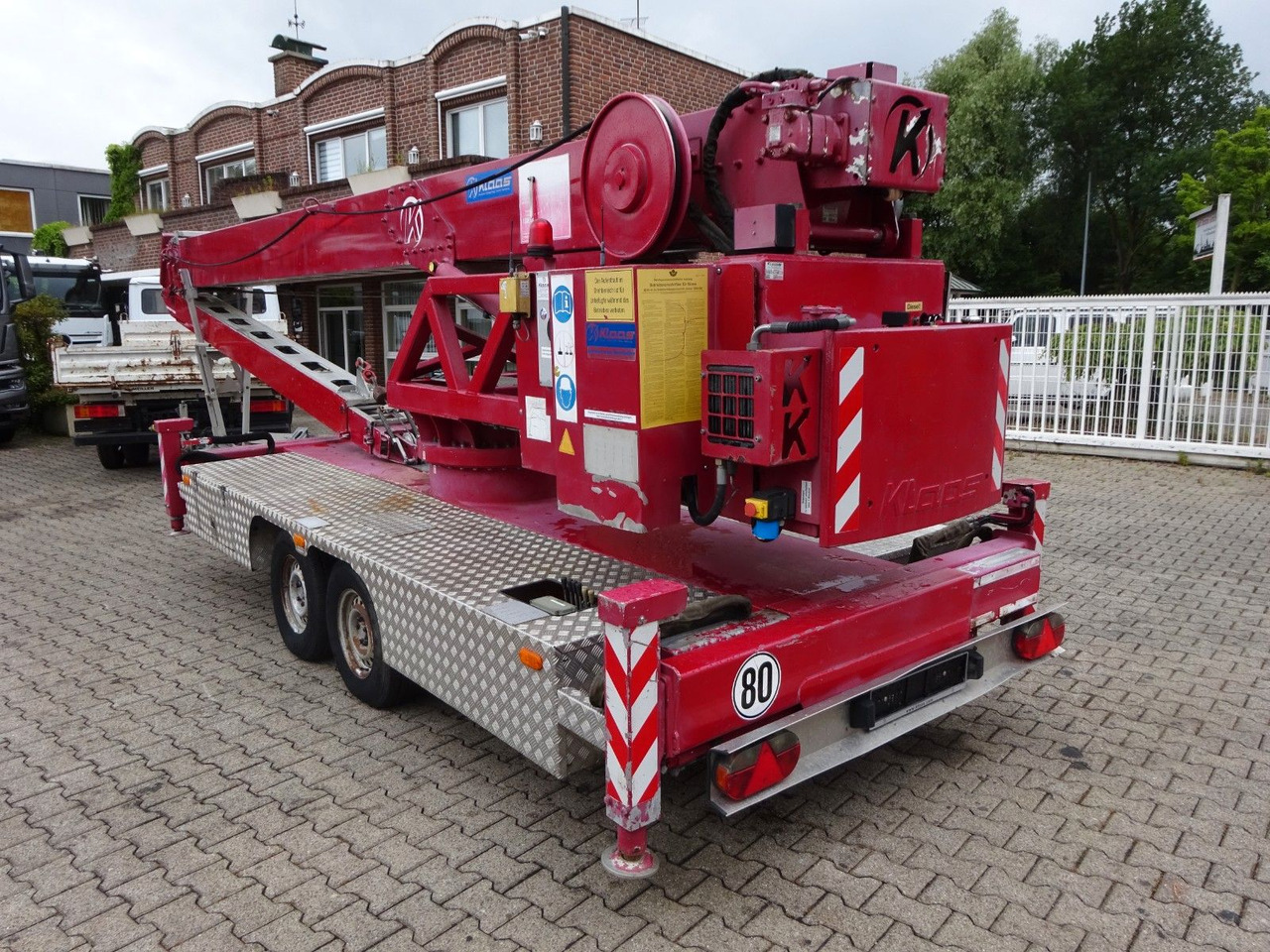 KLAAS-ALU-Kran K20/30 TS Anhänger 30 Meter - 트레일러 : 사진 3 KLAAS-ALU-Kran K20/30 TS Anhänger 30 Meter - 트레일러 : 사진 3