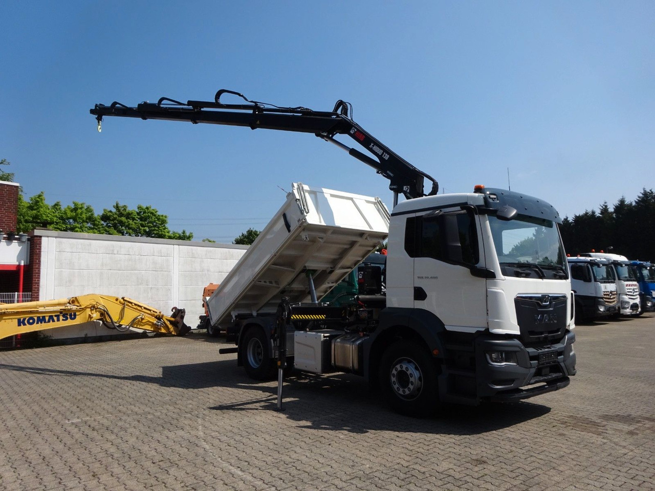 MAN 22.400 TGS + HIAB X-HIDUO 138 Kran - 크레인 트럭 : 사진 5 MAN 22.400 TGS + HIAB X-HIDUO 138 Kran - 크레인 트럭 : 사진 5