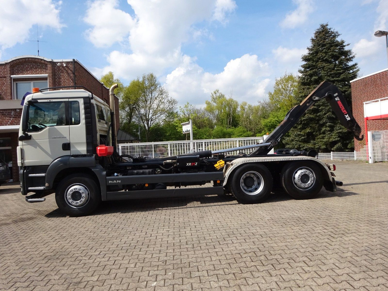 MAN 26.320 Multilift Abroller mit Lift+Lenkachse - 후크 리프트 트럭 : 사진 5 MAN 26.320 Multilift Abroller mit Lift+Lenkachse - 후크 리프트 트럭 : 사진 5