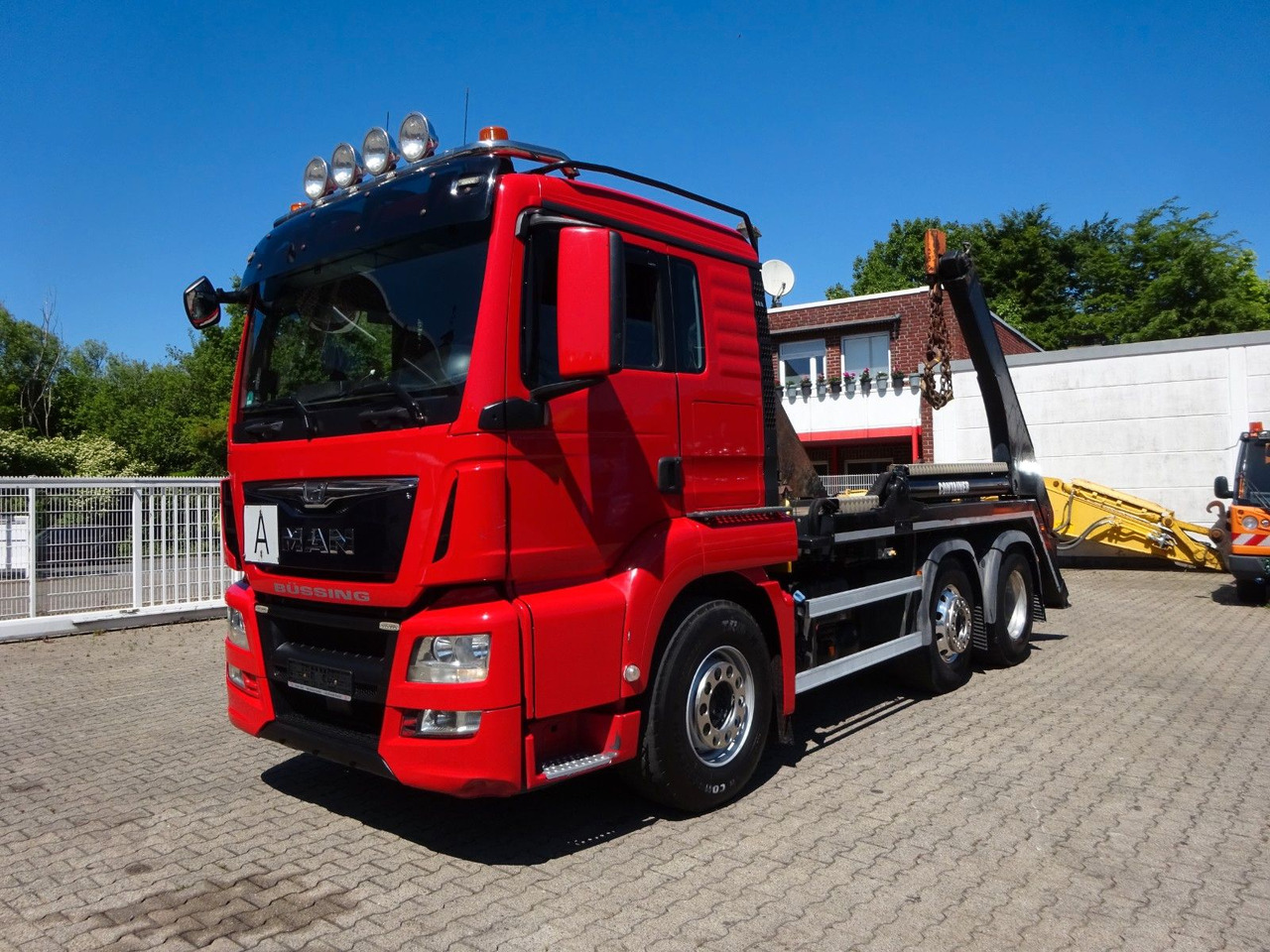 MAN 26.460 TGS mit Waage + Lift-Lenkachse - 덤프트럭 : 사진 2 MAN 26.460 TGS mit Waage + Lift-Lenkachse - 덤프트럭 : 사진 2