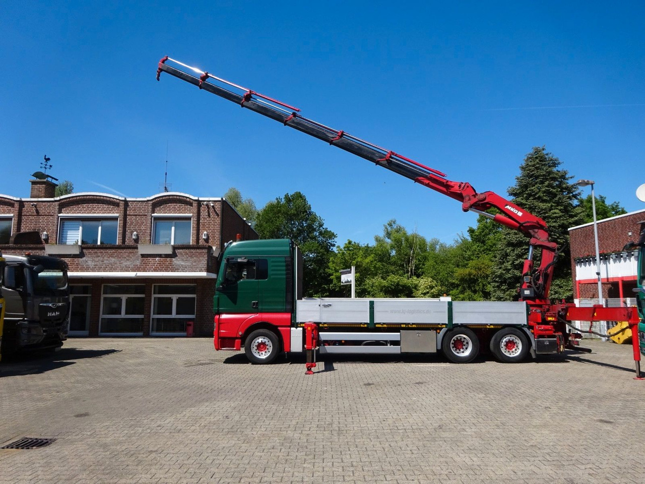 MAN 26.480 TGX + MKG HLK531 Kran +Lift-Lenkachse - 크레인 트럭 : 사진 1 MAN 26.480 TGX + MKG HLK531 Kran +Lift-Lenkachse - 크레인 트럭 : 사진 1