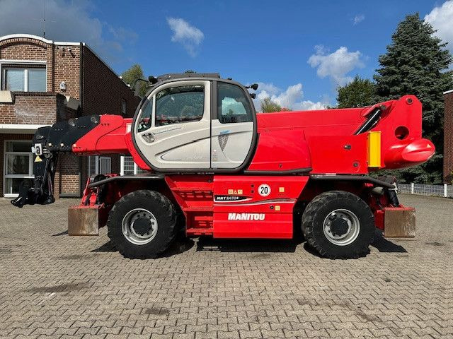 Manitou Teleskoplader MRT 2470+ Privilege 772691 Rot - 텔레스코픽 핸들러 : 사진 3 Manitou Teleskoplader MRT 2470+ Privilege 772691 Rot - 텔레스코픽 핸들러 : 사진 3