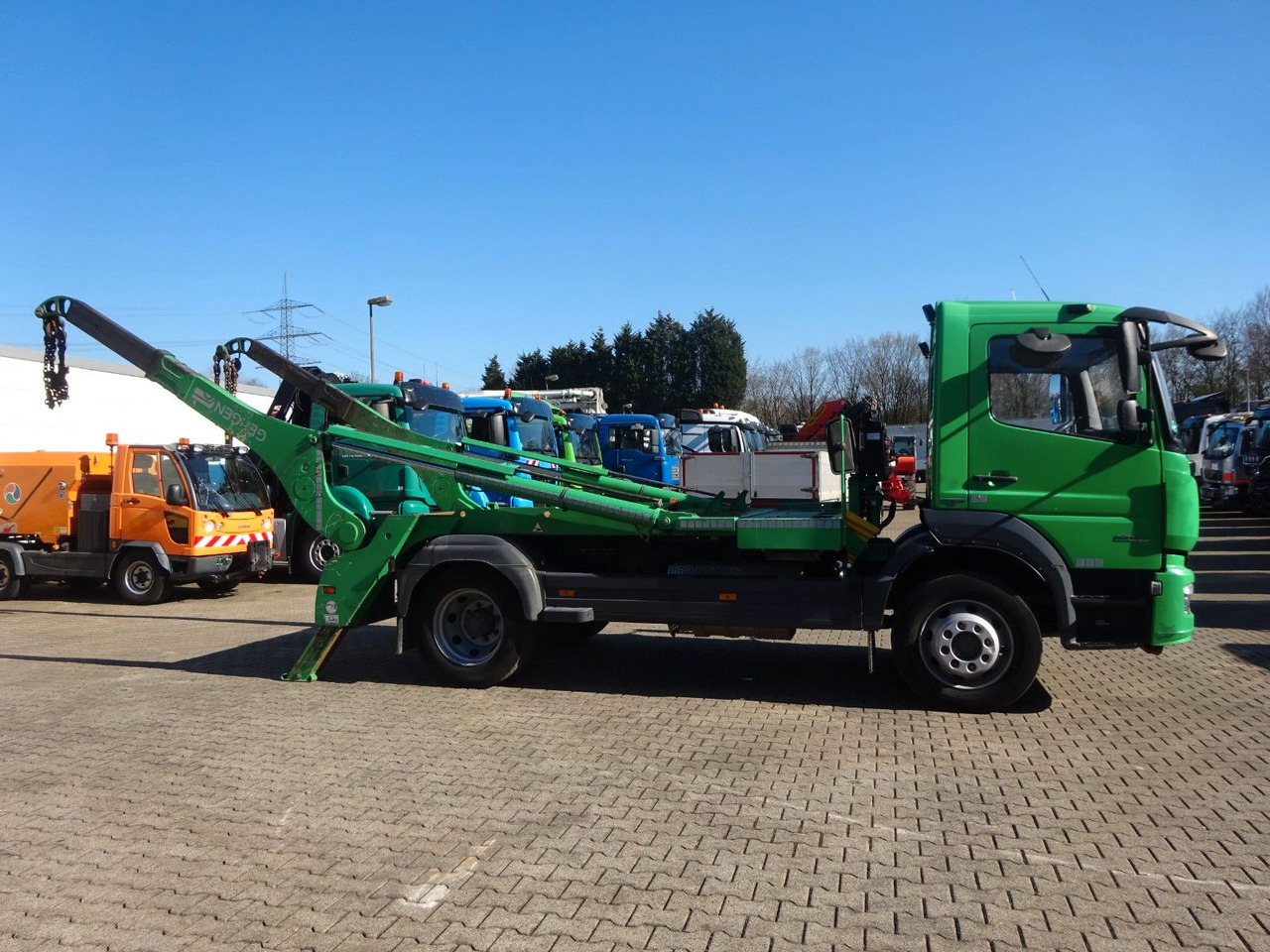 Mercedes-Benz 1530 Atego Gergen Absetzkipper 4x2 - 덤프트럭 : 사진 5 Mercedes-Benz 1530 Atego Gergen Absetzkipper 4x2 - 덤프트럭 : 사진 5