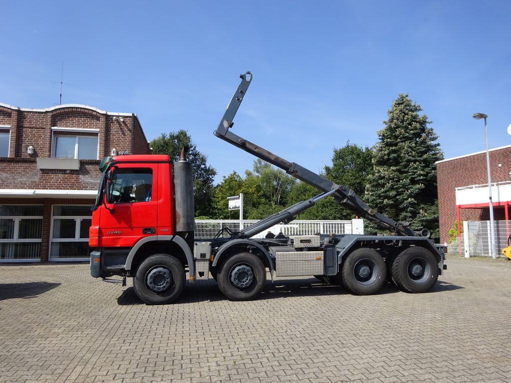 Mercedes-Benz 3246 Actros Abroller K45 8x4 Knickhacken Mercedes-Benz 3246 Actros Abroller K45 8x4 Knickhacken - 후크 리프트 트럭 : 사진 1 Mercedes-Benz 3246 Actros Abroller K45 8x4 Knickhacken Mercedes-Benz 3246 Actros Abroller K45 8x4 Knickhacken - 후크 리프트 트럭 : 사진 1