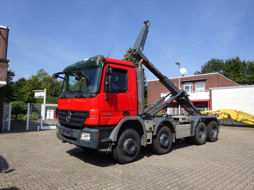Mercedes-Benz 3246 Actros Abroller K45 8x4 Knickhacken - 후크 리프트 트럭 : 사진 2 Mercedes-Benz 3246 Actros Abroller K45 8x4 Knickhacken - 후크 리프트 트럭 : 사진 2