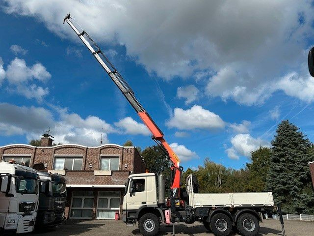 Mercedes-Benz 3344 Actros Pritsche + PK 34002 6x6 - 크레인 트럭 : 사진 2 Mercedes-Benz 3344 Actros Pritsche + PK 34002 6x6 - 크레인 트럭 : 사진 2