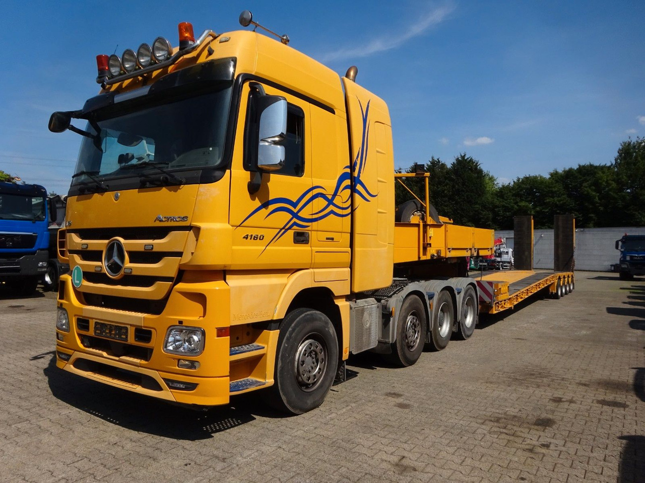 Mercedes-Benz 4160 V8 Actros SZM Schwerlast 8x4 - 트랙터 유닛 : 사진 2 Mercedes-Benz 4160 V8 Actros SZM Schwerlast 8x4 - 트랙터 유닛 : 사진 2
