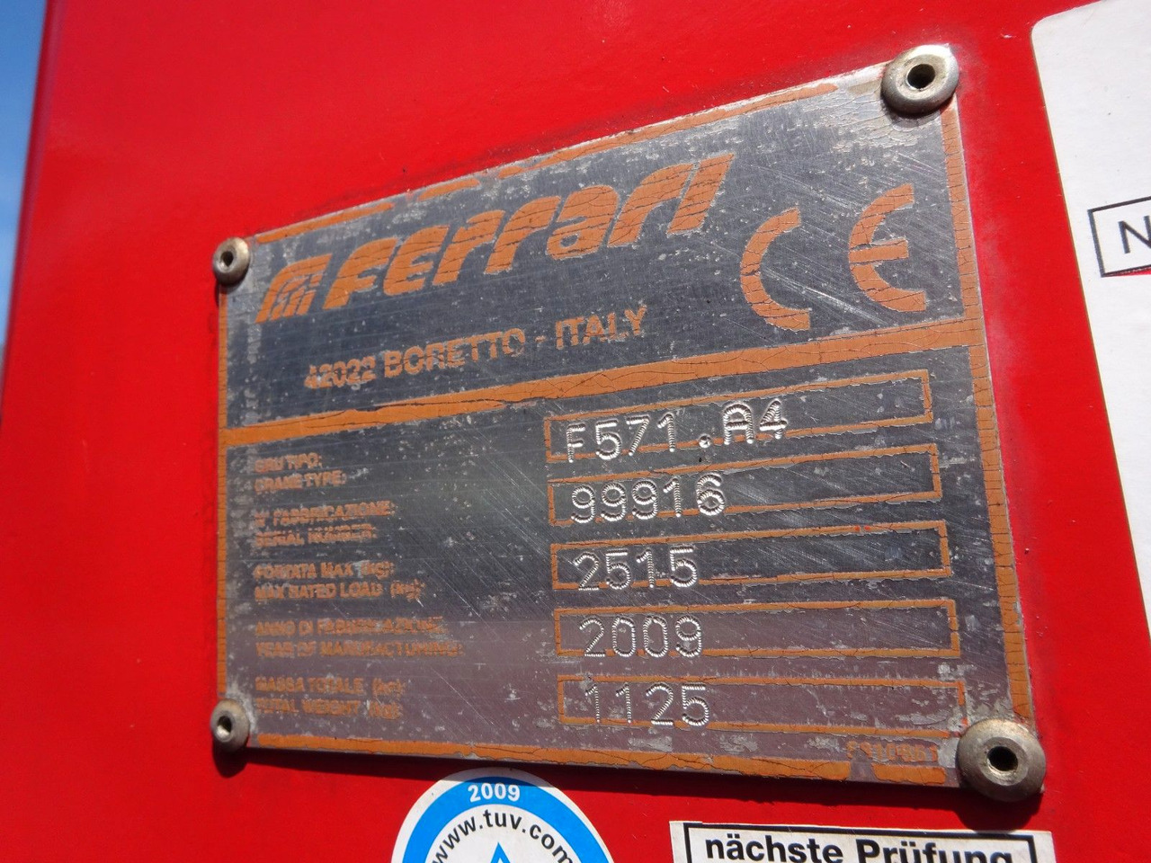 플랫베드 밴 Mitsubishi Fuso Canter 7C18 + Ferrari F571 Kran : 사진 15