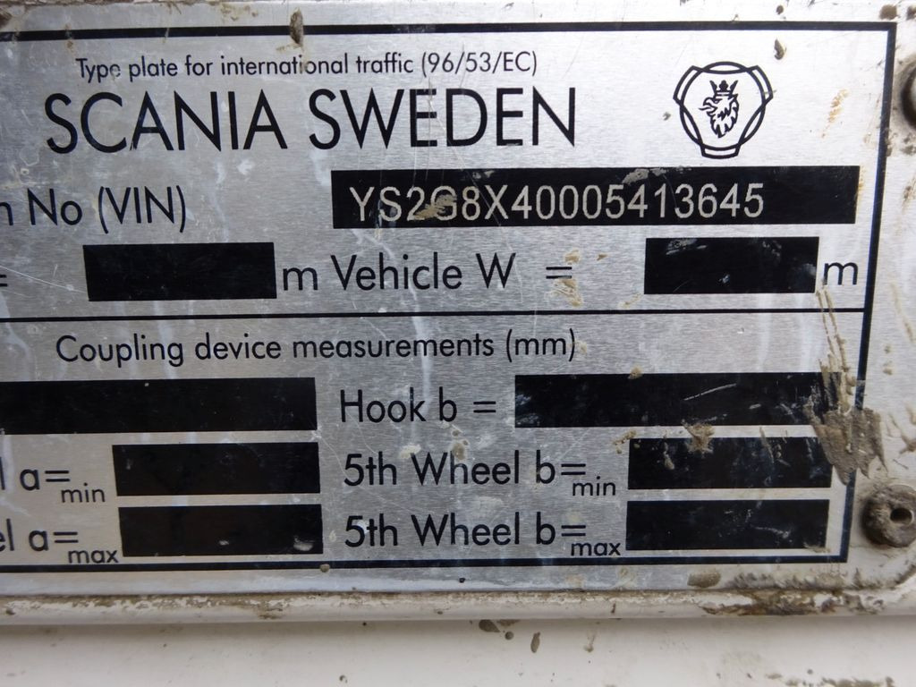 콘크리트 펌프 트럭 Scania PUMI CIFA 32 Meter  4 Knick. : 사진 13