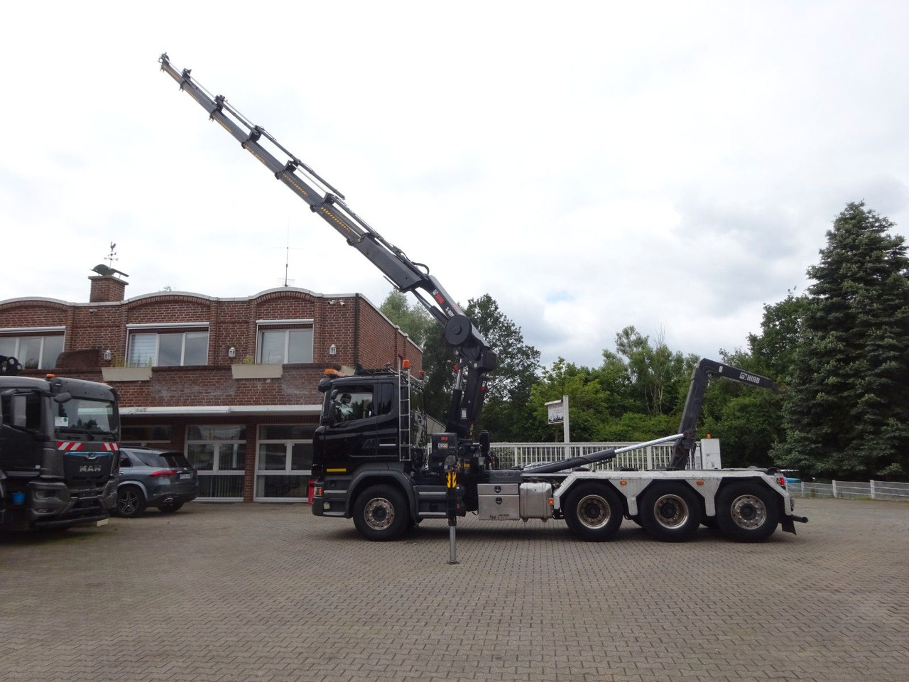 Scania R490 Abroller + HIAB 302E-6 Bj.2021 !Kran TRIDEM Scania R490 Abroller + HIAB 302E-6 Bj.2021 !Kran TRIDEM - 크레인 트럭, 후크 리프트 트럭 : 사진 1 Scania R490 Abroller + HIAB 302E-6 Bj.2021 !Kran TRIDEM Scania R490 Abroller + HIAB 302E-6 Bj.2021 !Kran TRIDEM - 크레인 트럭, 후크 리프트 트럭 : 사진 1