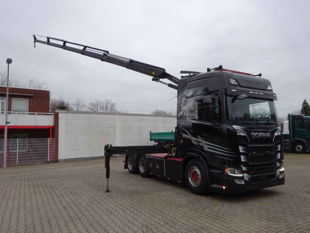 Scania R650 V8 SZM + PK19001SLD Kran - 트랙터 유닛 : 사진 3 Scania R650 V8 SZM + PK19001SLD Kran - 트랙터 유닛 : 사진 3