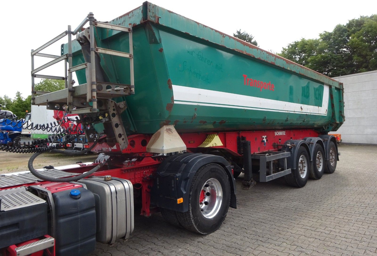 Schmitz Cargobull Kipp Auflieger Stahlmulde SKI 24 mit 3 Achsen - 덤프 세미 트레일러 : 사진 2 Schmitz Cargobull Kipp Auflieger Stahlmulde SKI 24 mit 3 Achsen - 덤프 세미 트레일러 : 사진 2