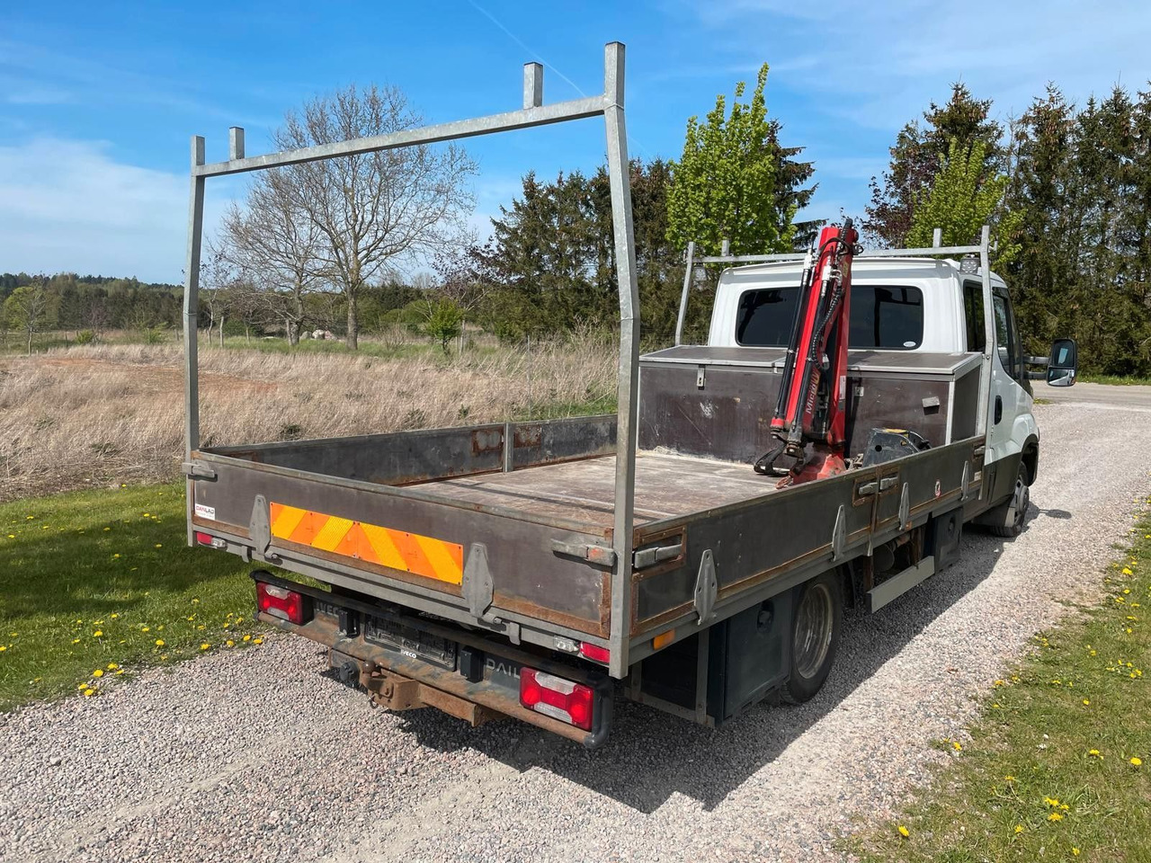 플랫베드 밴, 콤비 밴 Iveco Daily 3.0 Fahrgestell Doppelkabine 50 C *Crane* : 사진 6