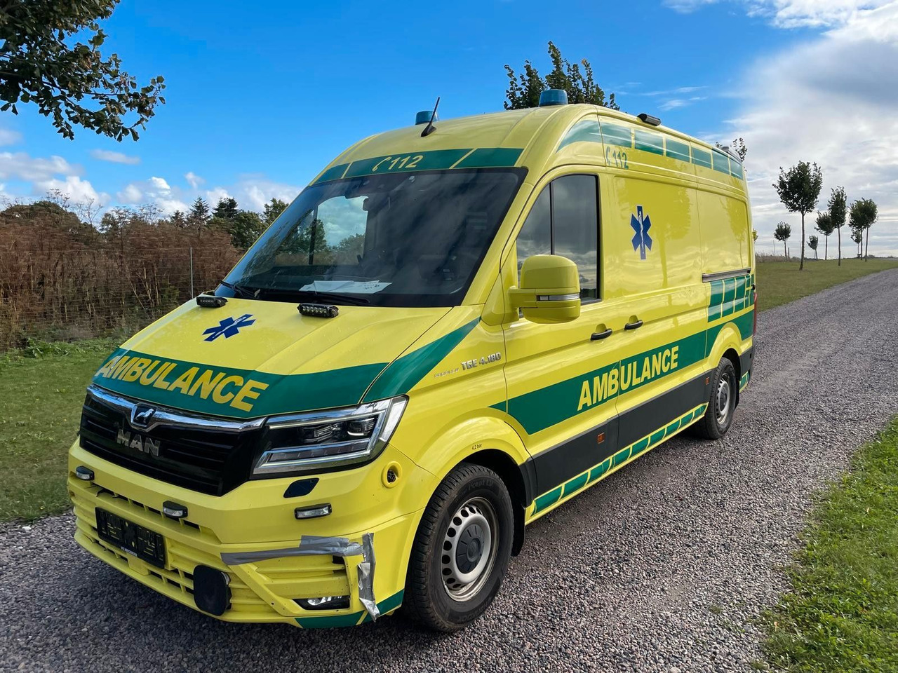 MAN TGE 4.180 Ambulance * 29 400 € netto *RESERVED - 구급차 : 사진 1 MAN TGE 4.180 Ambulance * 29 400 € netto *RESERVED - 구급차 : 사진 1