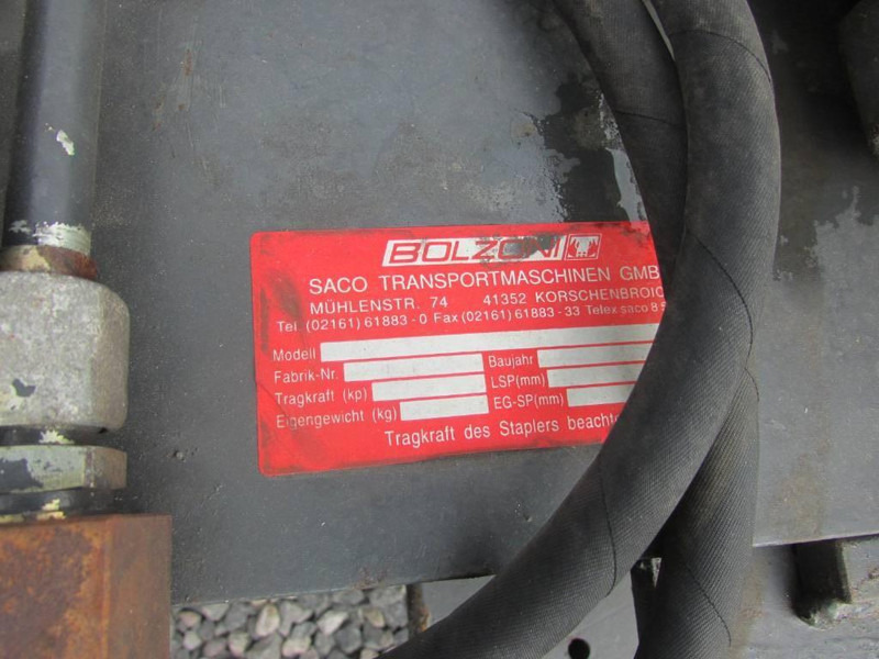 Bolzoni Fassgreifer drum clamp KG 06T2A SP - 클램프 자재 취급 장비 용 : 사진 5 Bolzoni Fassgreifer drum clamp KG 06T2A SP - 클램프 자재 취급 장비 용 : 사진 5