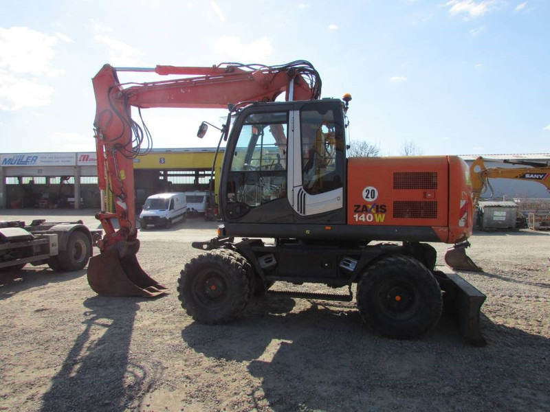 Hitachi ZX 140 W-3 Mobilbagger 43.000 EUR / Klima - 휠 굴삭기 : 사진 2 Hitachi ZX 140 W-3 Mobilbagger 43.000 EUR / Klima - 휠 굴삭기 : 사진 2