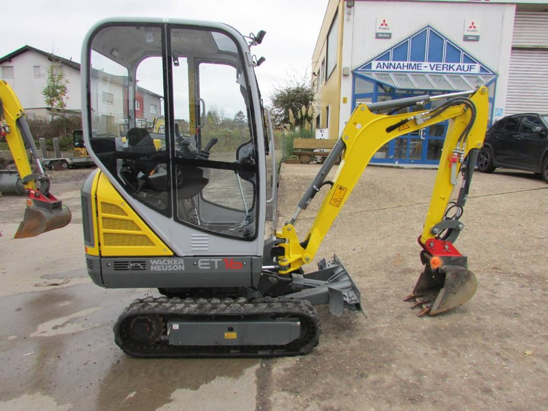 WACKER NEUSON ET 16 Minibagger 22.500 EUR hydr. Schnellwechsler - 미니 굴삭기 : 사진 1 WACKER NEUSON ET 16 Minibagger 22.500 EUR hydr. Schnellwechsler - 미니 굴삭기 : 사진 1