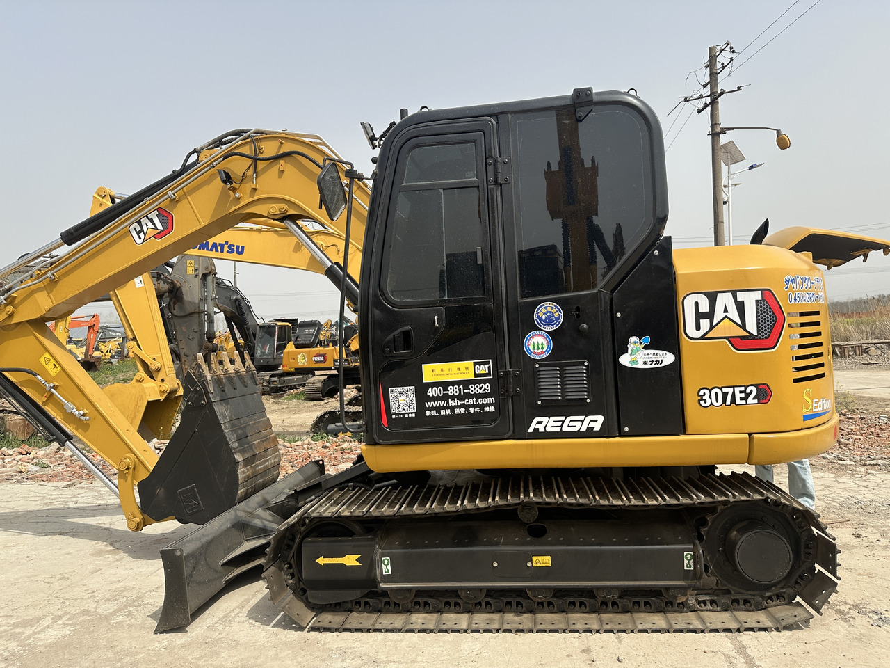 CATERPILLAR 307E2 - 미니 굴삭기 : 사진 1 CATERPILLAR 307E2 - 미니 굴삭기 : 사진 1