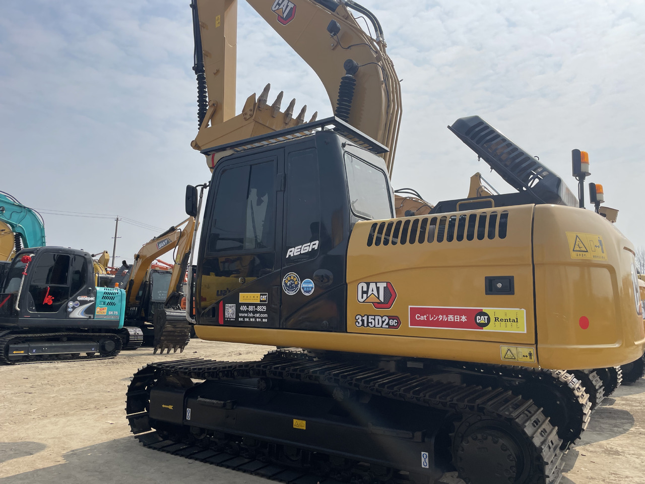 CATERPILLAR 315D2GC - 크롤러 굴삭기 : 사진 1 CATERPILLAR 315D2GC - 크롤러 굴삭기 : 사진 1