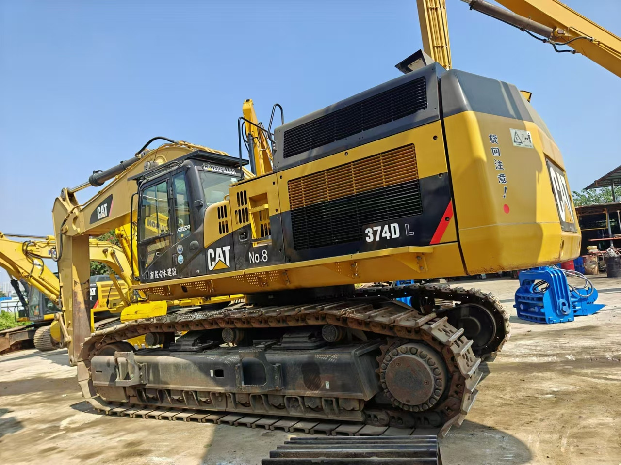 CATERPILLAR 374DL - 크롤러 굴삭기 : 사진 5 CATERPILLAR 374DL - 크롤러 굴삭기 : 사진 5