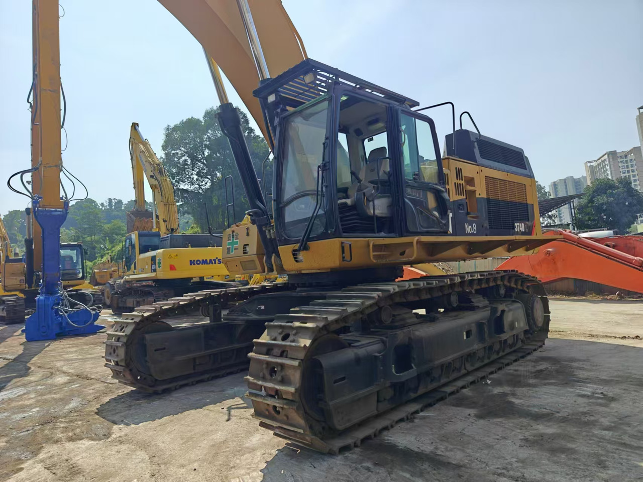 CATERPILLAR 374DL - 크롤러 굴삭기 : 사진 2 CATERPILLAR 374DL - 크롤러 굴삭기 : 사진 2