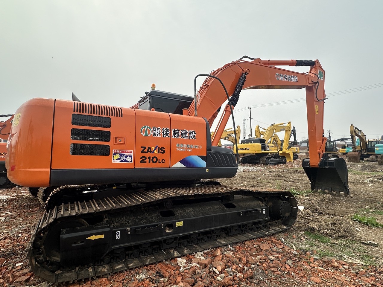 크롤러 굴삭기 HITACHI ZX210 : 사진 10