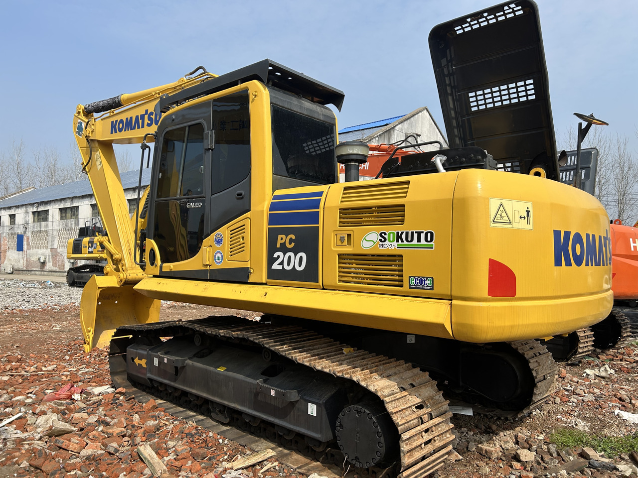 Komatsu PC 200-8 - 크롤러 굴삭기 : 사진 1 Komatsu PC 200-8 - 크롤러 굴삭기 : 사진 1