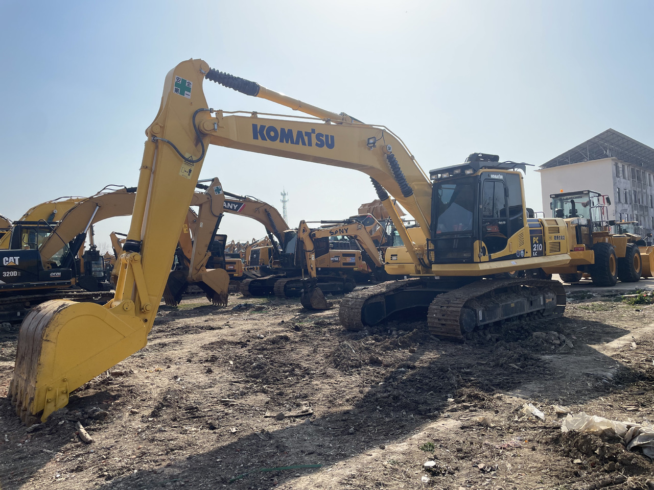 Komatsu PC 210LC - 크롤러 굴삭기 : 사진 3 Komatsu PC 210LC - 크롤러 굴삭기 : 사진 3