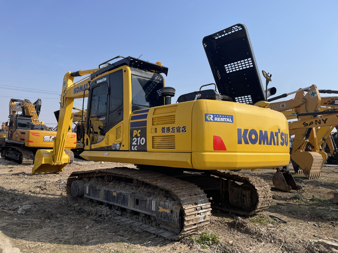 Komatsu PC 210LC - 크롤러 굴삭기 : 사진 1 Komatsu PC 210LC - 크롤러 굴삭기 : 사진 1