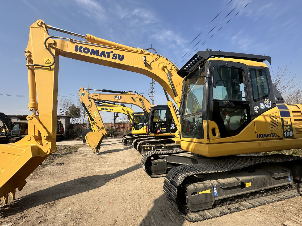 Komatsu PC110 - 크롤러 굴삭기 : 사진 2 Komatsu PC110 - 크롤러 굴삭기 : 사진 2