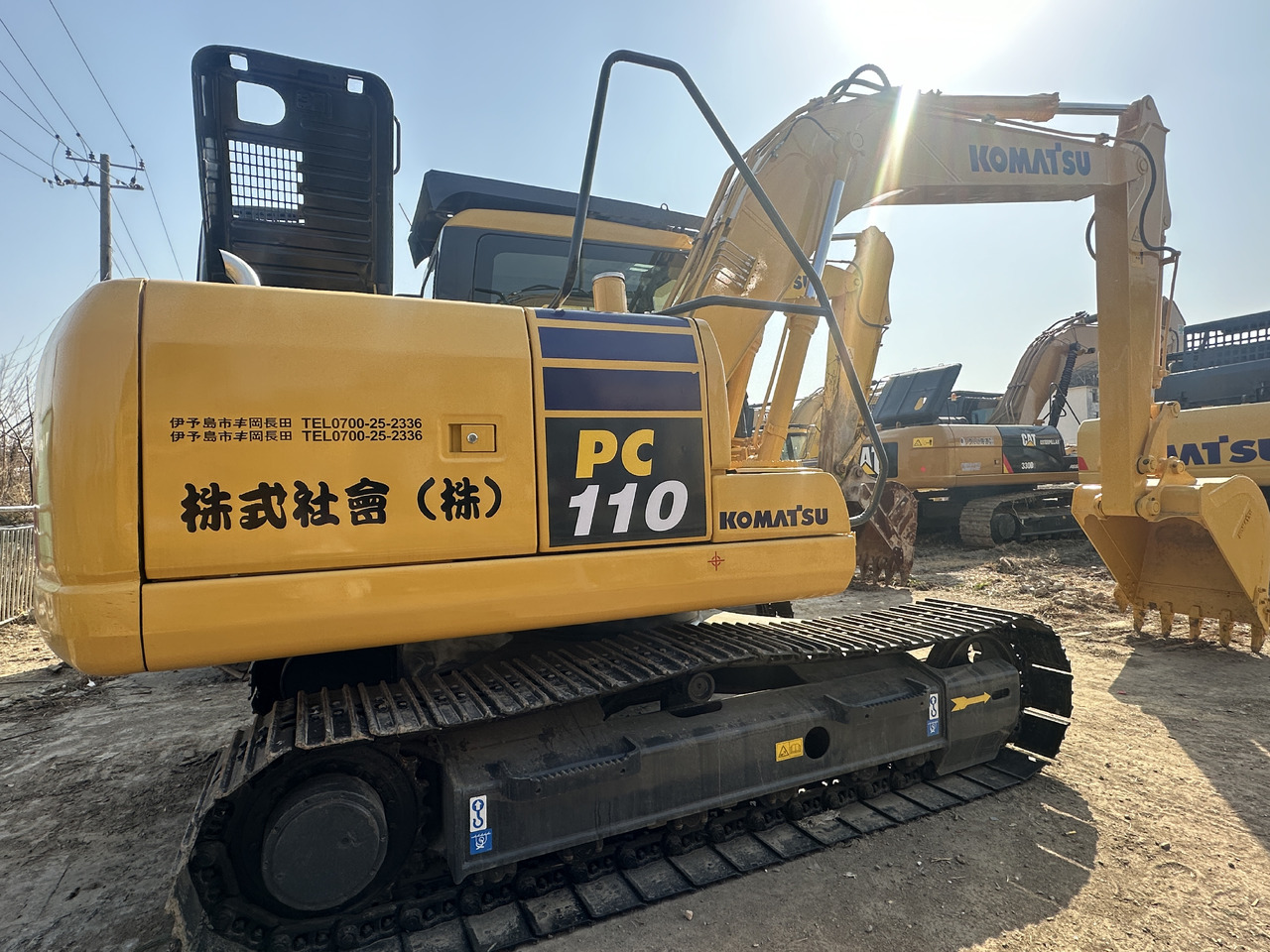 Komatsu PC110 - 크롤러 굴삭기 : 사진 1 Komatsu PC110 - 크롤러 굴삭기 : 사진 1