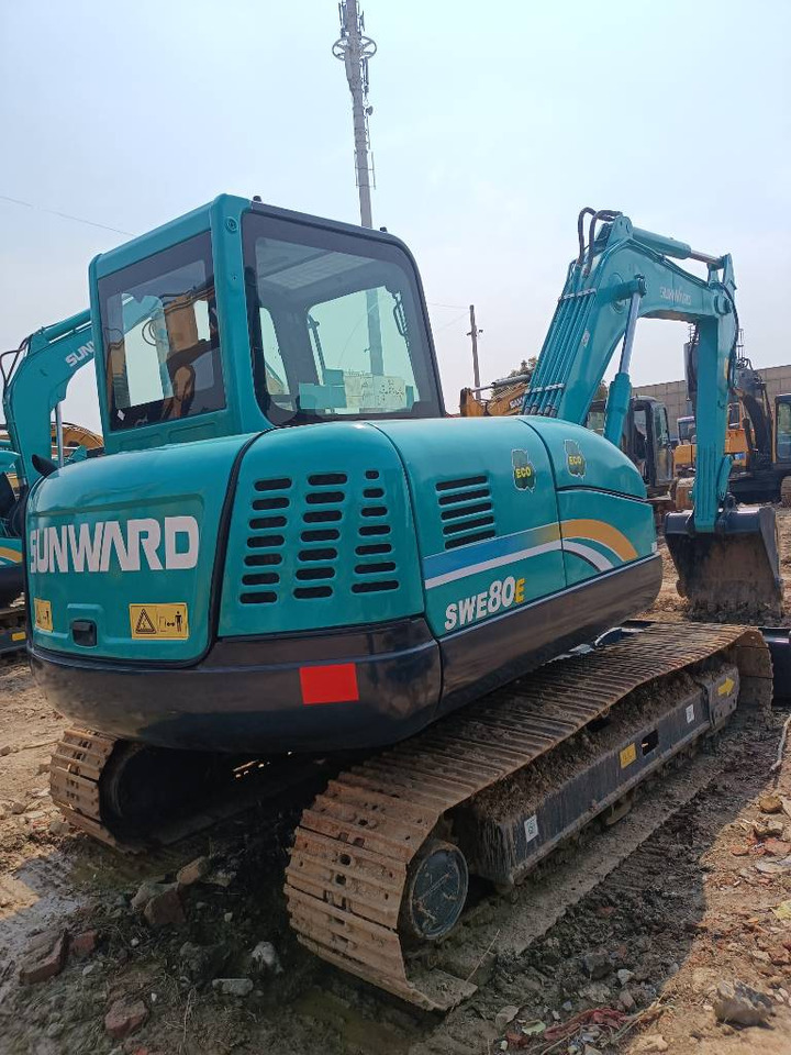 Sunward SWE80E - 미니 굴삭기 : 사진 4 Sunward SWE80E - 미니 굴삭기 : 사진 4