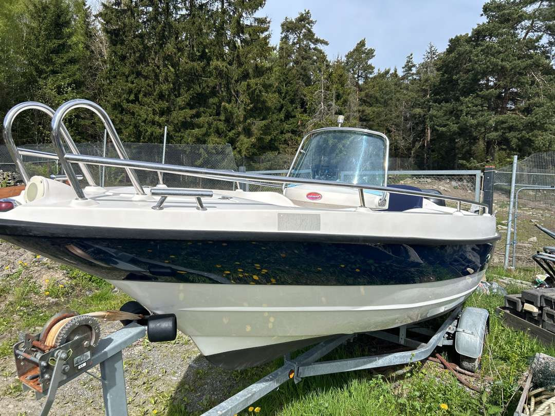 19 fots Båt Viksund Marlin 600 + båtmotor Suzuki 90 Hk - 기타 기계 : 사진 1 19 fots Båt Viksund Marlin 600 + båtmotor Suzuki 90 Hk - 기타 기계 : 사진 1