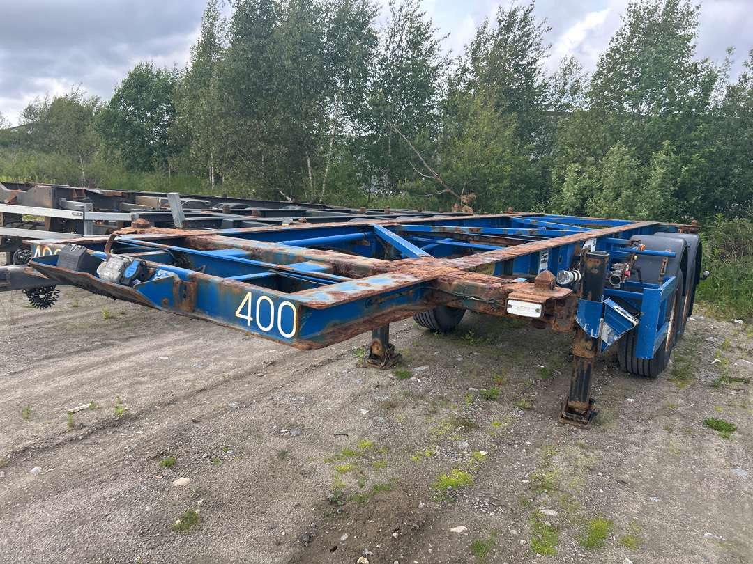 2004 Container henger TURBO`HOET CONTAINERSEMITRAILER EU-godkjent - 컨테이너 운반 장치/ 스와프 보디 세미 트레일러 : 사진 1 2004 Container henger TURBO`HOET CONTAINERSEMITRAILER EU-godkjent - 컨테이너 운반 장치/ 스와프 보디 세미 트레일러 : 사진 1