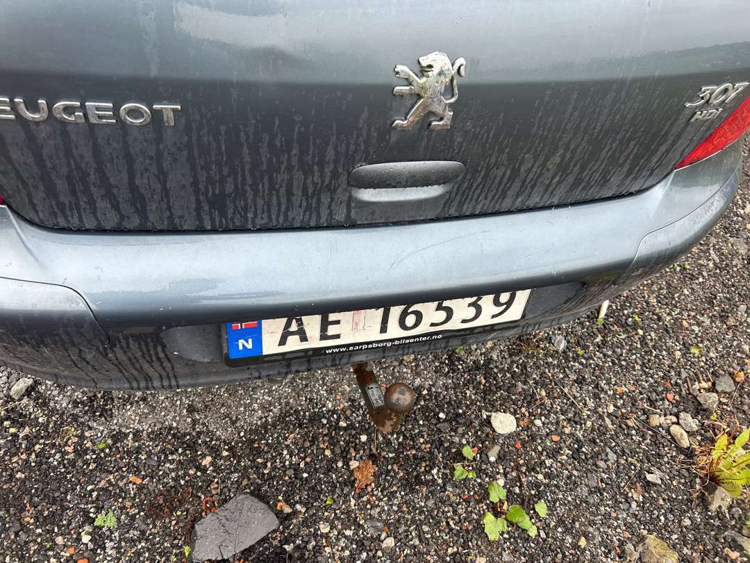 2007 Personbil PEUGEOT 307 EU-godkjent - 차량 : 사진 5 2007 Personbil PEUGEOT 307 EU-godkjent - 차량 : 사진 5
