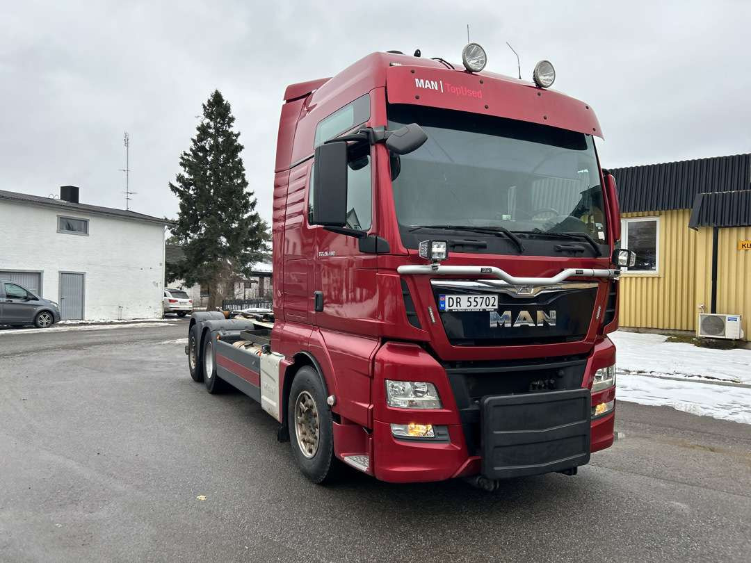 2014 MAN TGX 26.480 Krokbil EU-godkjent Euroklasse 6T - 후크 리프트 트럭 : 사진 2 2014 MAN TGX 26.480 Krokbil EU-godkjent Euroklasse 6T - 후크 리프트 트럭 : 사진 2