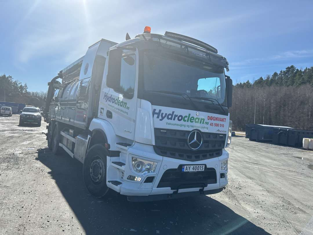 2019 Kombibil MERCEDES-BENZ AROCS 2543 KDIR EU-godkjent Euroklasse 6T - 진공 흡입 트럭 : 사진 2 2019 Kombibil MERCEDES-BENZ AROCS 2543 KDIR EU-godkjent Euroklasse 6T - 진공 흡입 트럭 : 사진 2