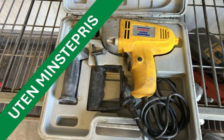 Drill fra fra Power Line (Uten minstepris) - 작업장 장비 : 사진 1 Drill fra fra Power Line (Uten minstepris) - 작업장 장비 : 사진 1