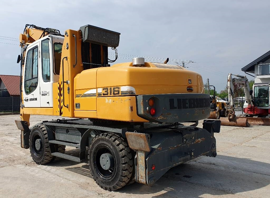 Liebherr A 316 Litronic - 폐기물/ 산업 처리기 : 사진 2 Liebherr A 316 Litronic - 폐기물/ 산업 처리기 : 사진 2