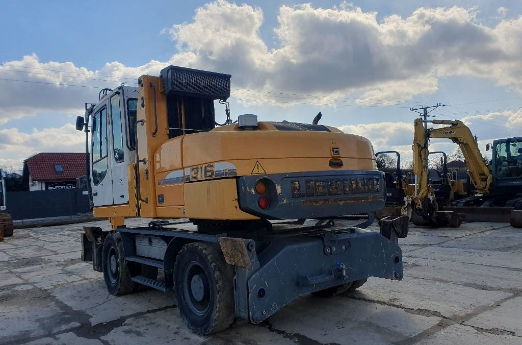 Liebherr A 316 Litronic - 폐기물/ 산업 처리기 : 사진 2 Liebherr A 316 Litronic - 폐기물/ 산업 처리기 : 사진 2