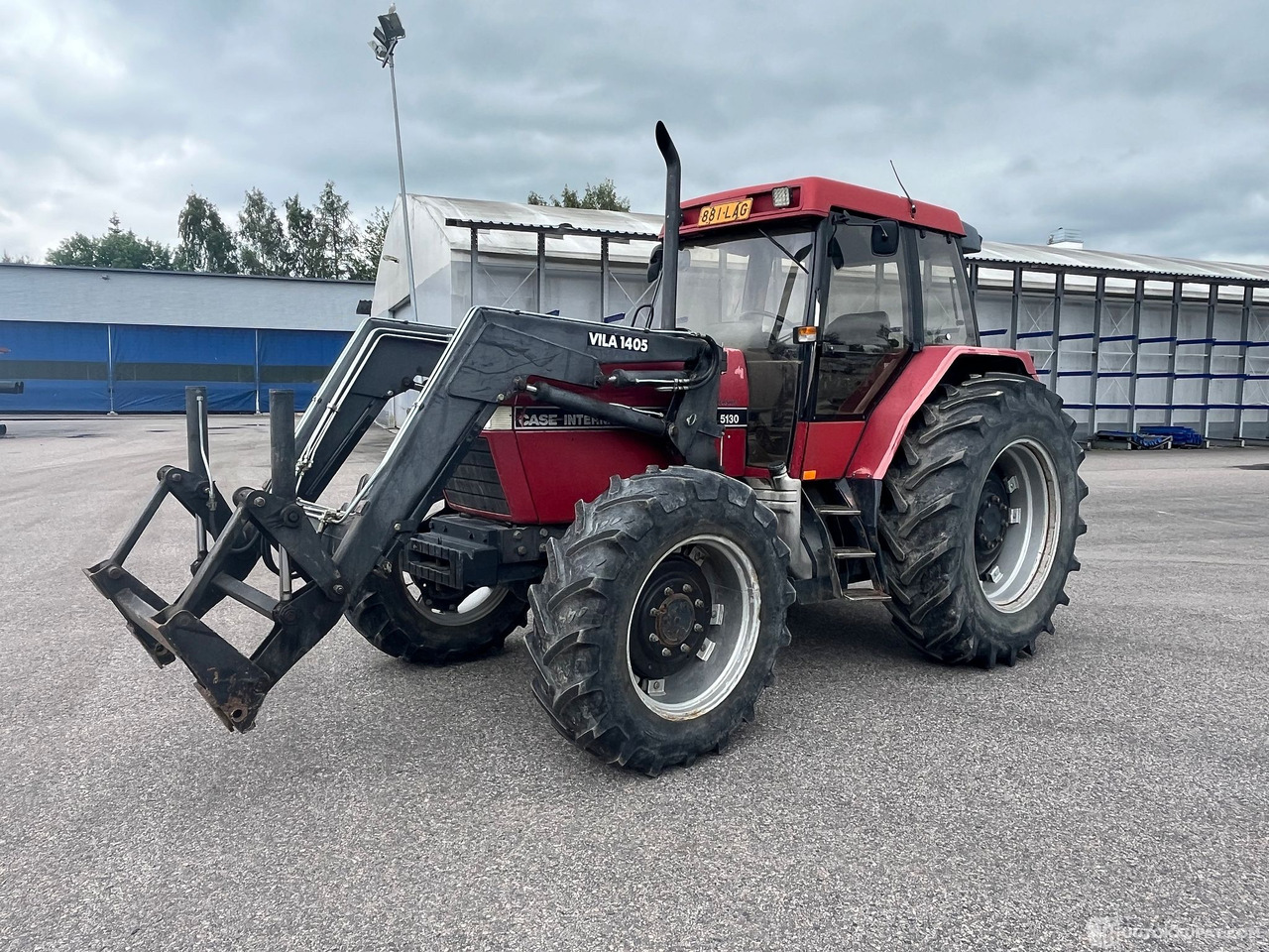 Case IH MAXXUM 5130, traktori kuormaajalla, 1992, Salo - 농업용 기계 : 사진 4 Case IH MAXXUM 5130, traktori kuormaajalla, 1992, Salo - 농업용 기계 : 사진 4