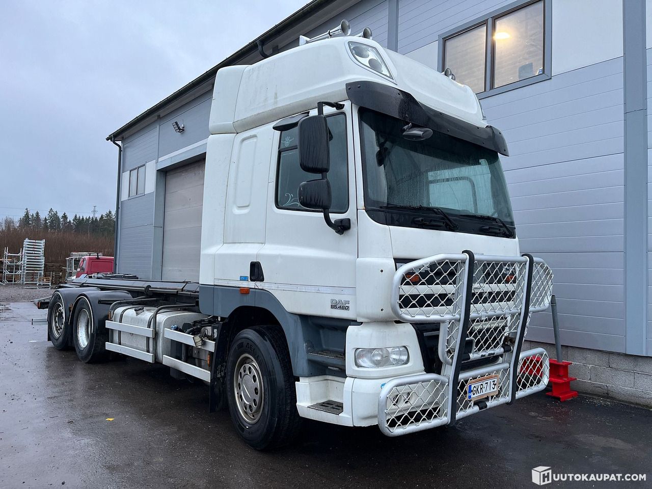 DAF CF85.460 FAN, 2013, Kangasala - 캡 새시 트럭 : 사진 1 DAF CF85.460 FAN, 2013, Kangasala - 캡 새시 트럭 : 사진 1