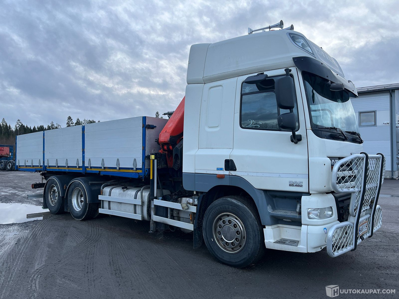 Daf CF85.460 FAN, 2013, Kangasala - 드롭사이드/ 플랫베드 트럭, 크레인 트럭 : 사진 2 Daf CF85.460 FAN, 2013, Kangasala - 드롭사이드/ 플랫베드 트럭, 크레인 트럭 : 사진 2