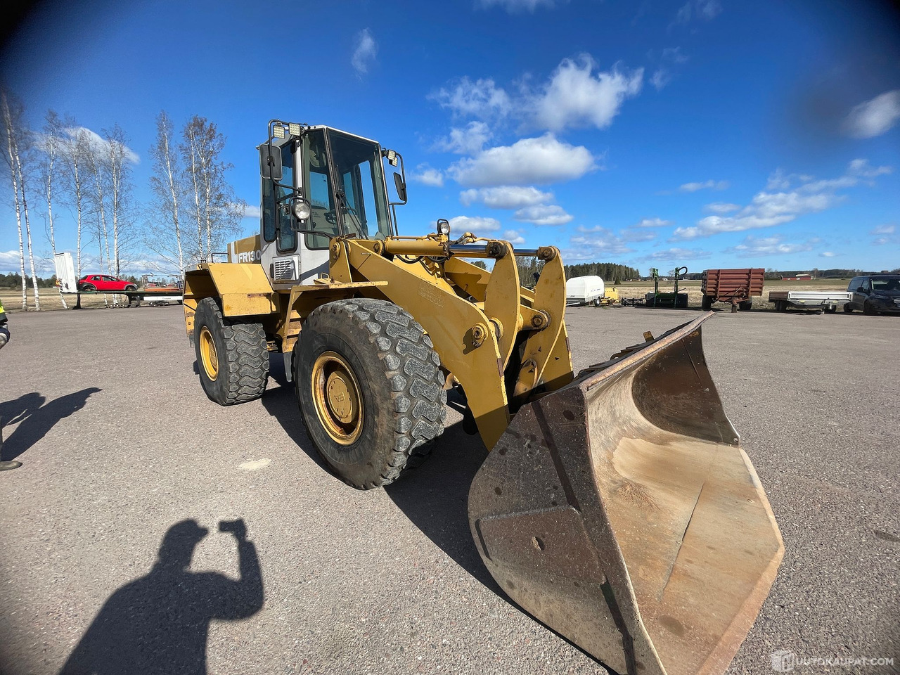 Fiat-Allis FR 130, 1991 Pyöräkuormaaja, Oripää - 휠 로더 : 사진 1 Fiat-Allis FR 130, 1991 Pyöräkuormaaja, Oripää - 휠 로더 : 사진 1