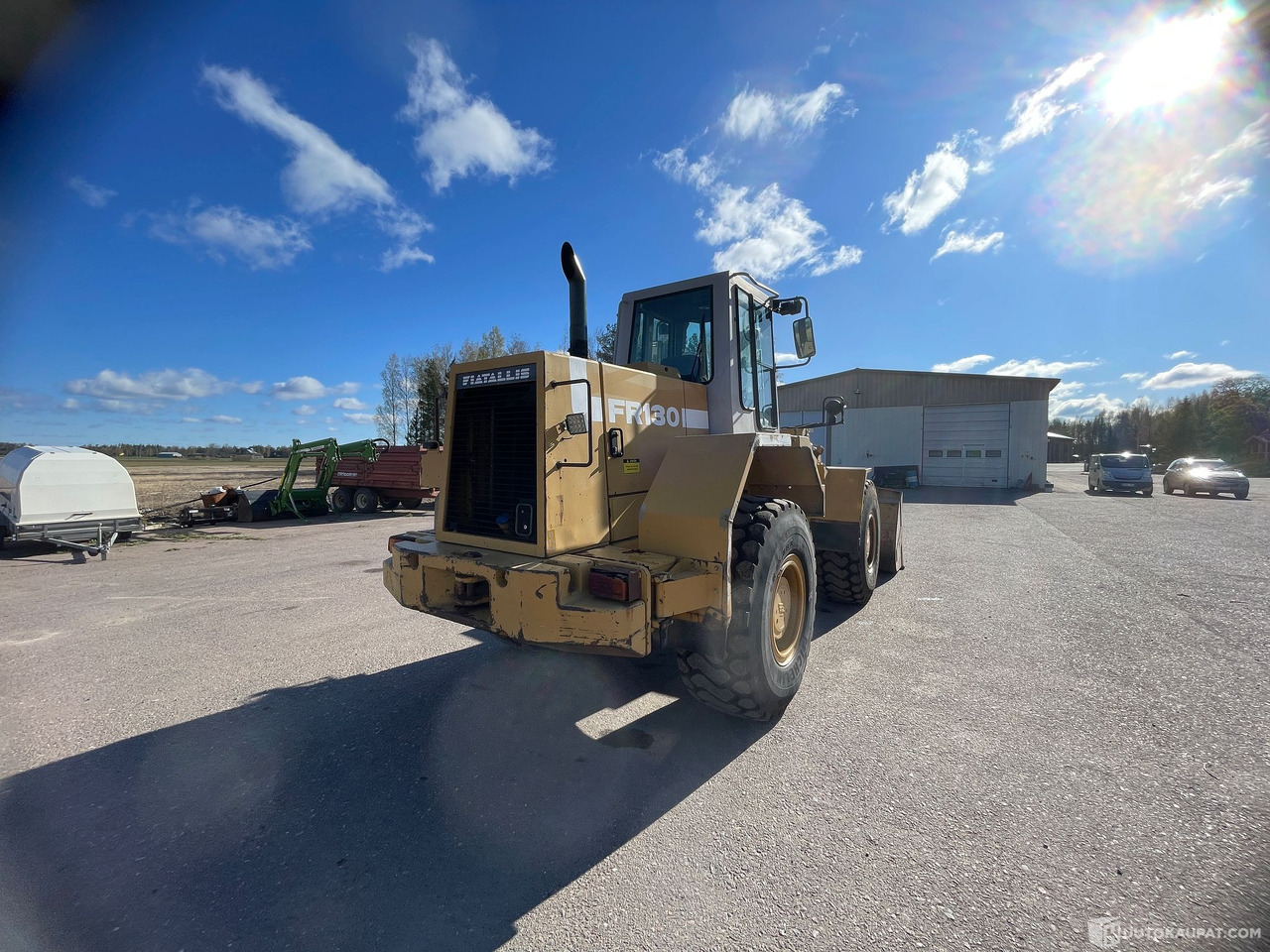 Fiat-Allis FR 130, 1991 Pyöräkuormaaja, Oripää - 휠 로더 : 사진 5 Fiat-Allis FR 130, 1991 Pyöräkuormaaja, Oripää - 휠 로더 : 사진 5